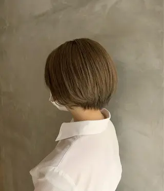 ショート カラー 五十嵐 雄毅のヘアスタイル