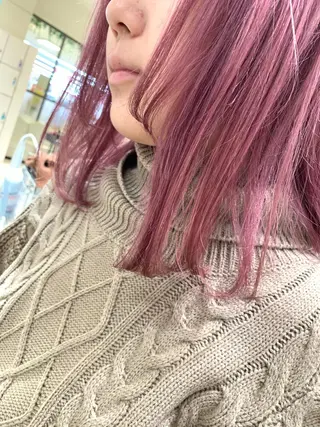 カラー MODEks eau 佐藤優志のヘアスタイル