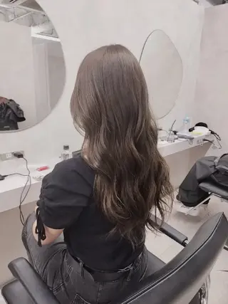 ロング カラー NOAHL大宮所属・新島 涼のヘアスタイル
