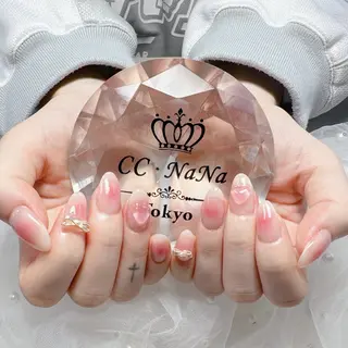 ネイル 💎CC・NaNa 韓国風ネイル🌙Cのネイルデザイン