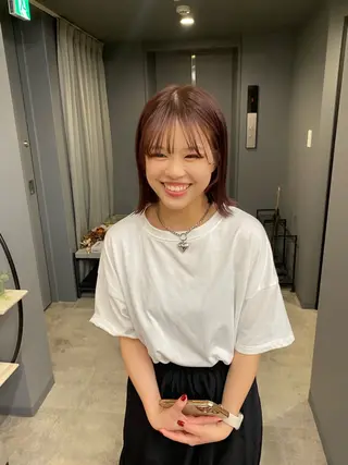 ショート 重里 瑠花のヘアスタイル