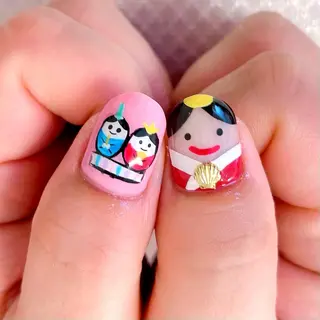 ネイル 🤎🧸 Aya 🧸🤎のネイルデザイン