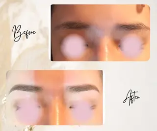 ミディアム カラー パーマ ヘアアレンジ メンズ キッズ ネイル マツエク・マツパ アイブロウ 代表 MOMOの眉毛・アイブロウイメージ