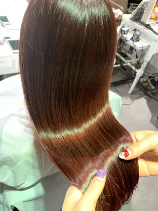 ロング エミュスト心斎橋所属・🎨カラー&髪質改善 松葉優希のヘアスタイル