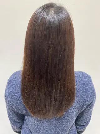 ミディアム BLENDby happiness所属・KAORU/絹髪 /髪質改善/奈良のヘアスタイル