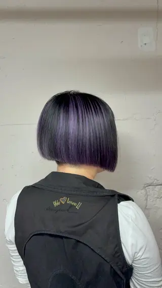 ショート tokute 中野真咲🐺のヘアスタイル