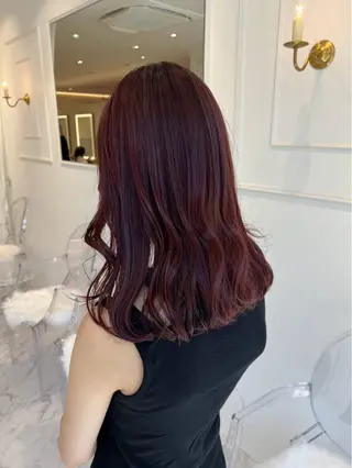 ミディアム カラー ParveMix 🩶🫧入江 香名のヘアスタイル