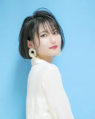 ショート ヘアアレンジ Lond re Maison.原宿のヘアスタイル