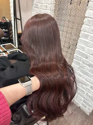 ロング カラー 🦄🩵YUNA 🩵🦄のヘアスタイル