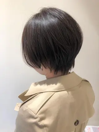 ショート ボブ韓国風レイヤー 髪質改善/畠中ケントのヘアスタイル