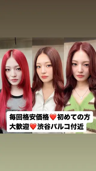 ロング tnbtokyo所属・夏休み🉐メニュー シールエクステ専門のヘアスタイル