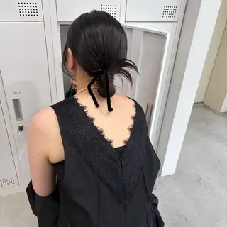 ヘアアレンジ ハイトーン ayane💖のヘアスタイル