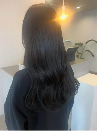 ロング カラー パーマ ヘアアレンジ メンズ Huu☁️ 池野里衣のヘアスタイル