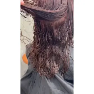 ミディアム 韓国風/透明感カラー 🐵mayu* 🐵のヘアスタイル