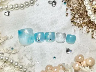 ネイル ネイルPetit Ribbonのネイルデザイン