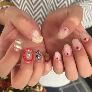 ネイル 小川 柚香のネイルデザイン