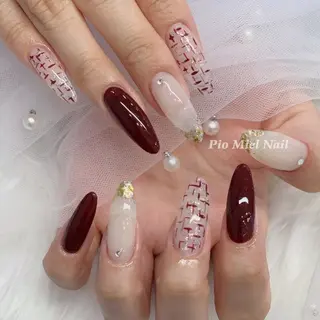 ネイル HANA 長さだしのネイルデザイン