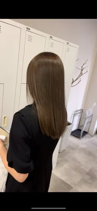 セミロング 優月/カラー特化 西宮/夙川のヘアスタイル