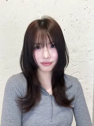 ロング カラー マツエク🎀／カラー 🤍satsukiのヘアスタイル