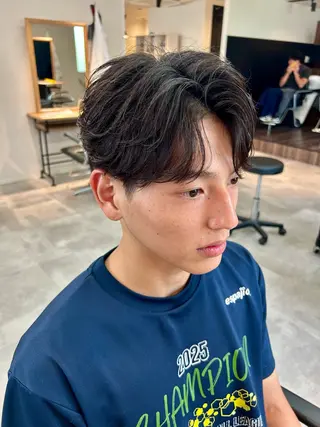 パーマ メンズ 千葉 シャドウパーマ ニュアンスパーマ 関のヘアスタイル