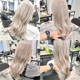 ロング カラー MiL所属・✨ハイトーン✨ 濱田知孝のヘアスタイル