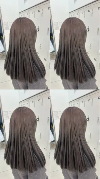 セミロング カラー 髪質改善/艶カラー/ メンズパーマ/鈴木のヘアスタイル