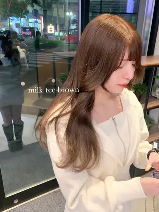 セミロング 🤍aimi🤍 ウルフ/韓国ヘアのヘアスタイル