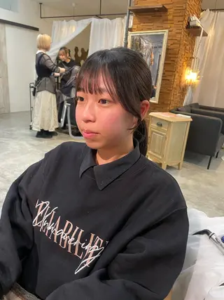 ミディアム 顔周りカット 🎀サヤカ🎀のヘアスタイル