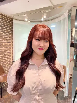 セミロング カラー メンズヘア個性派 ネイル/コトミ🐸のネイルデザイン