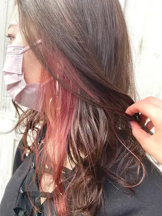 セミロング 中村咲月/髪質改善 /耳つぼジュエリーのヘアスタイル