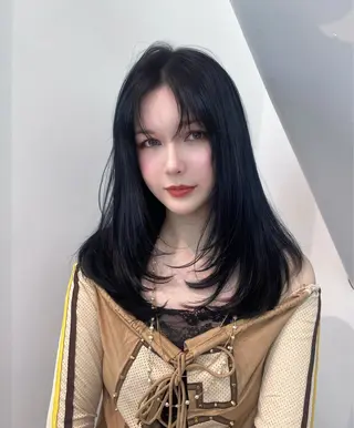 ロング カラー ALBUM 渋谷PARCO りむのヘアスタイル