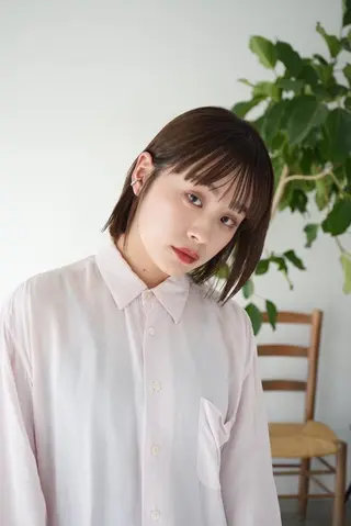 ミディアム ミルクティーベージュ 新潟万代/MANA♡のヘアスタイル