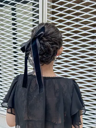 ロング カラー ヘアアレンジ yuka .のヘアスタイル