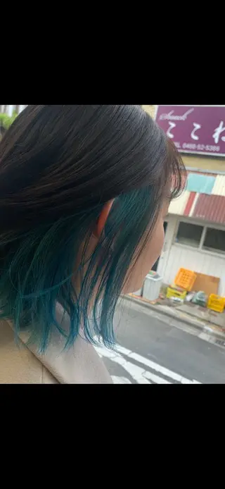 ミディアム カラー 透明感/韓国風 🇰🇷RYUKIのヘアスタイル