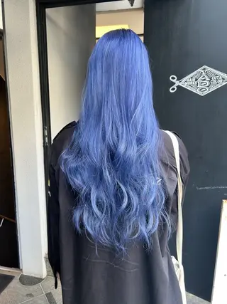 ロング カラー ハイトーンカラー ⭐️NAZUNAのヘアスタイル