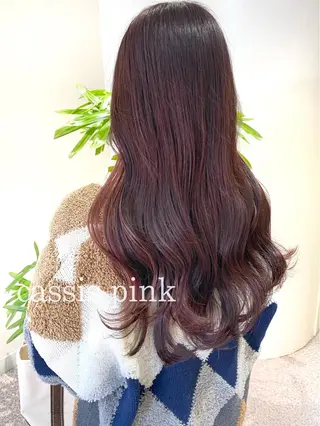 ロング カラー clomus所属・YUKA艶髪 🌸寛ぎ部屋のヘアスタイル