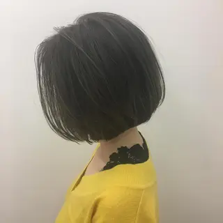 ショート ケリーズグリーン所属・ボブ/艶ハイトーン 森田/嵩士のヘアスタイル