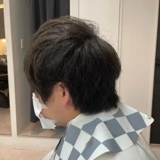 ショート 髪質改善× ハイライト溝江のヘアスタイル