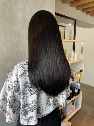 ロング 横山 奈央のヘアスタイル