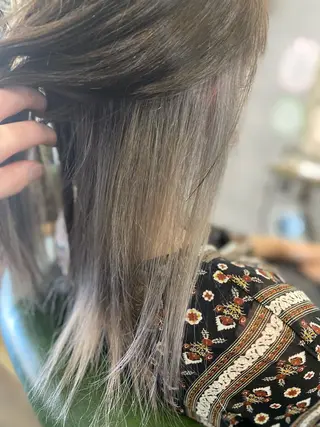 セミロング 小山 悦宏のヘアスタイル
