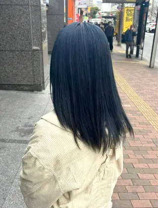 セミロング カラー mai/天神美容室 【レディース大募集】のヘアスタイル