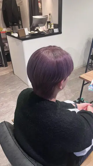 カラー メンズ STRAAL所属・カットモデル✂️ ゆうかのヘアスタイル