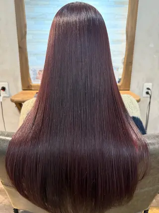 ロング 縮毛矯正 髪質改善 特化 TATSUのヘアスタイル