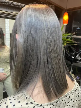 セミロング FRAME所属・FRAME/髪を育 てる/大人デザインのヘアスタイル