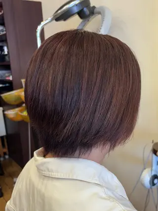 ショート カラー vizz by elyts所属・yuzuki 【北谷】のヘアスタイル