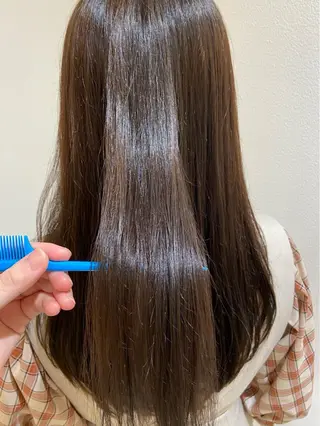 セミロング パーマ 30代からの大人 ショートのヘアスタイル