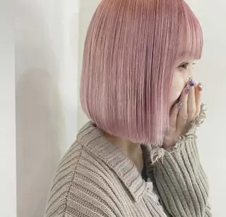 カラー ショート u hair所属・こばやし ももこのヘアスタイル