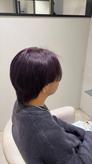 メンズ 平日カットモデル￥0 高岡/山崎開世のヘアスタイル