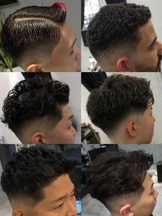 ショート パーマ メンズ INTRO SHIBUYA by Fi-Ne所属・💈メンズフェード 特化DAIYA💈のヘアスタイル