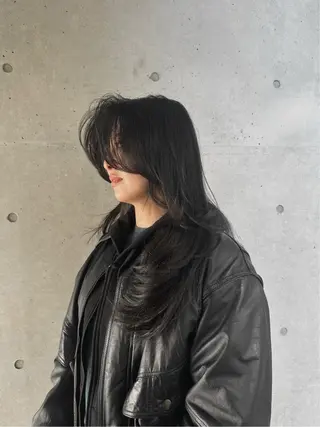 ロング Leverage所属・🗽千田秋菜 海外ヘア🇺🇸のヘアスタイル